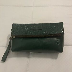 Elegant Green Clutch Bag